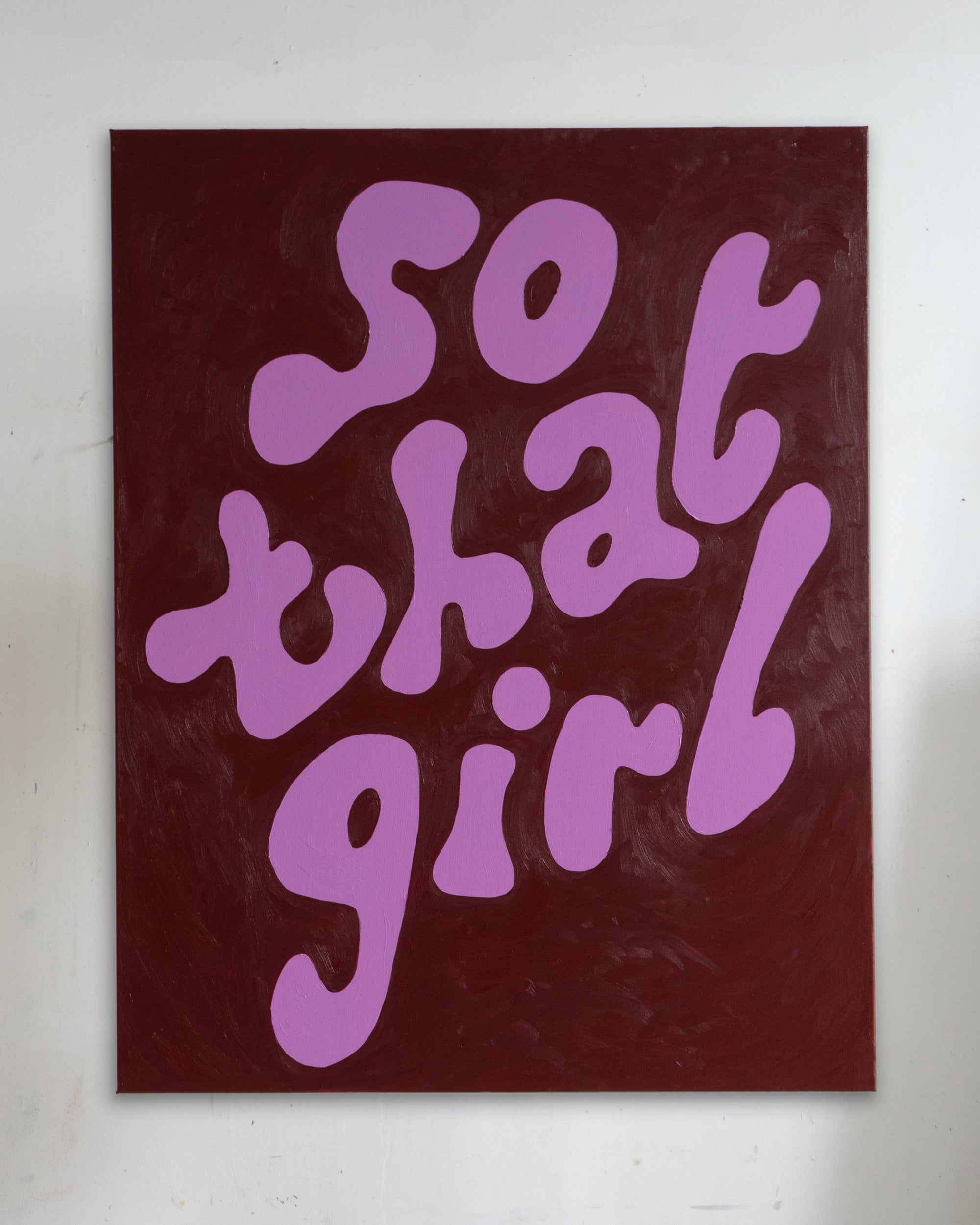 So that girl