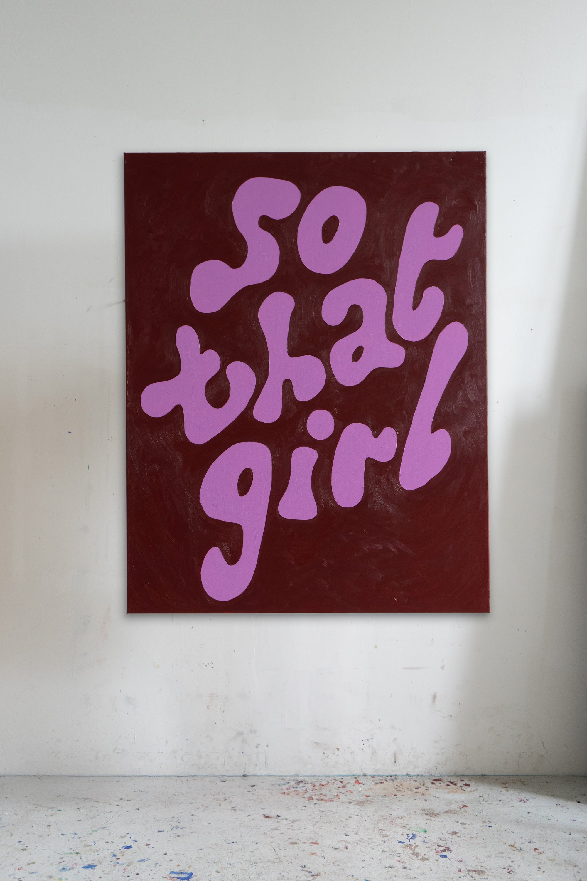 So that girl
