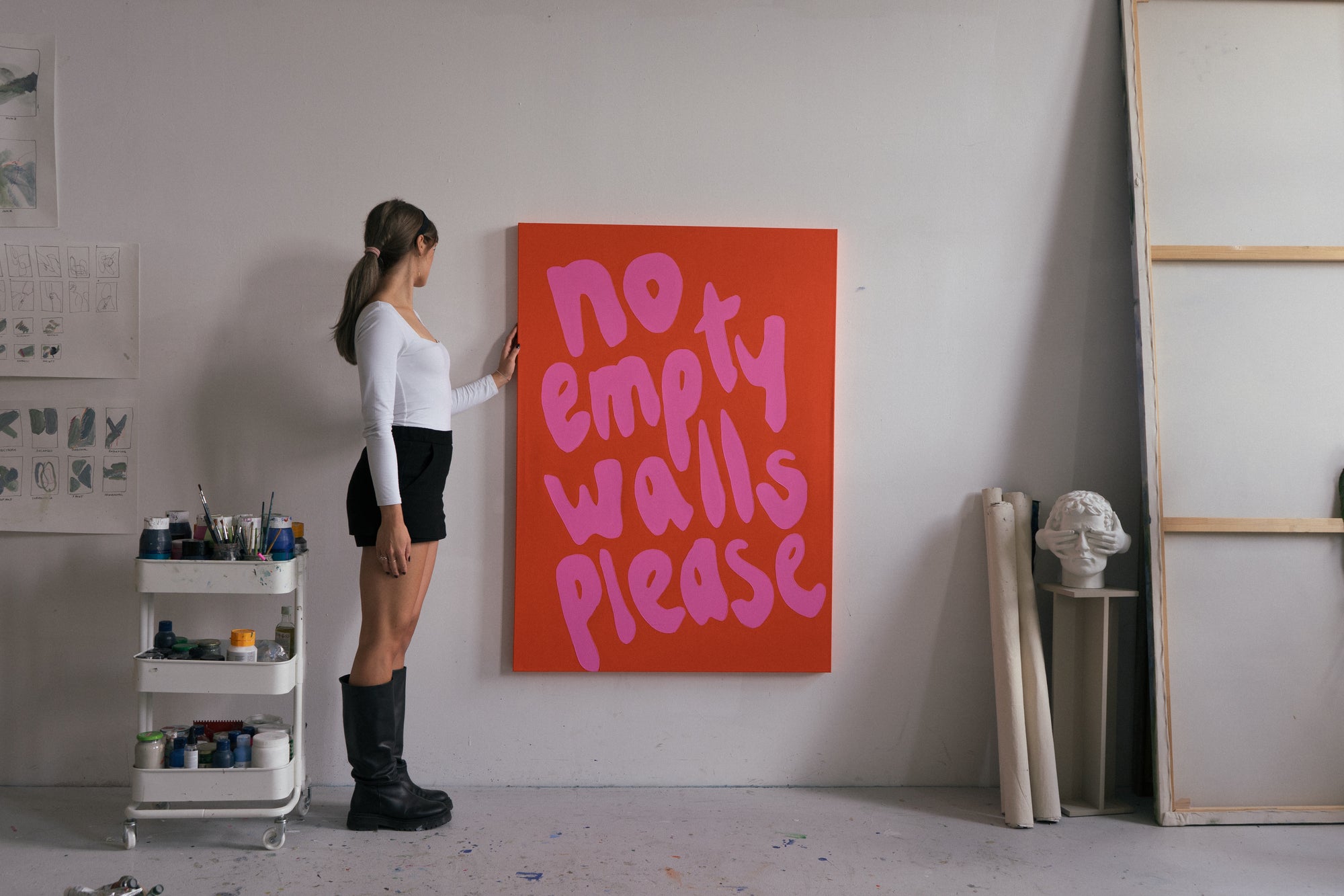 No empty walls please
