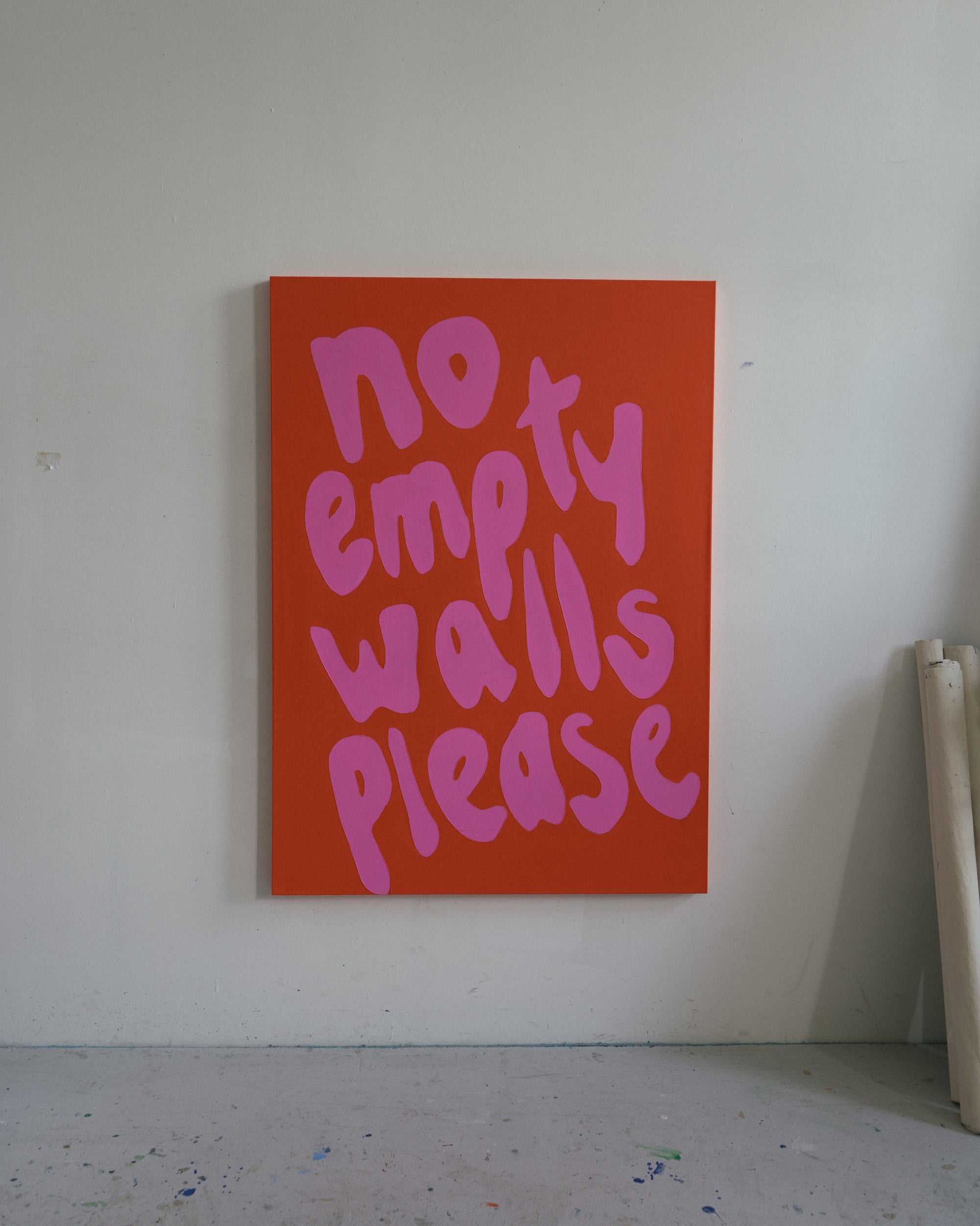No empty walls please