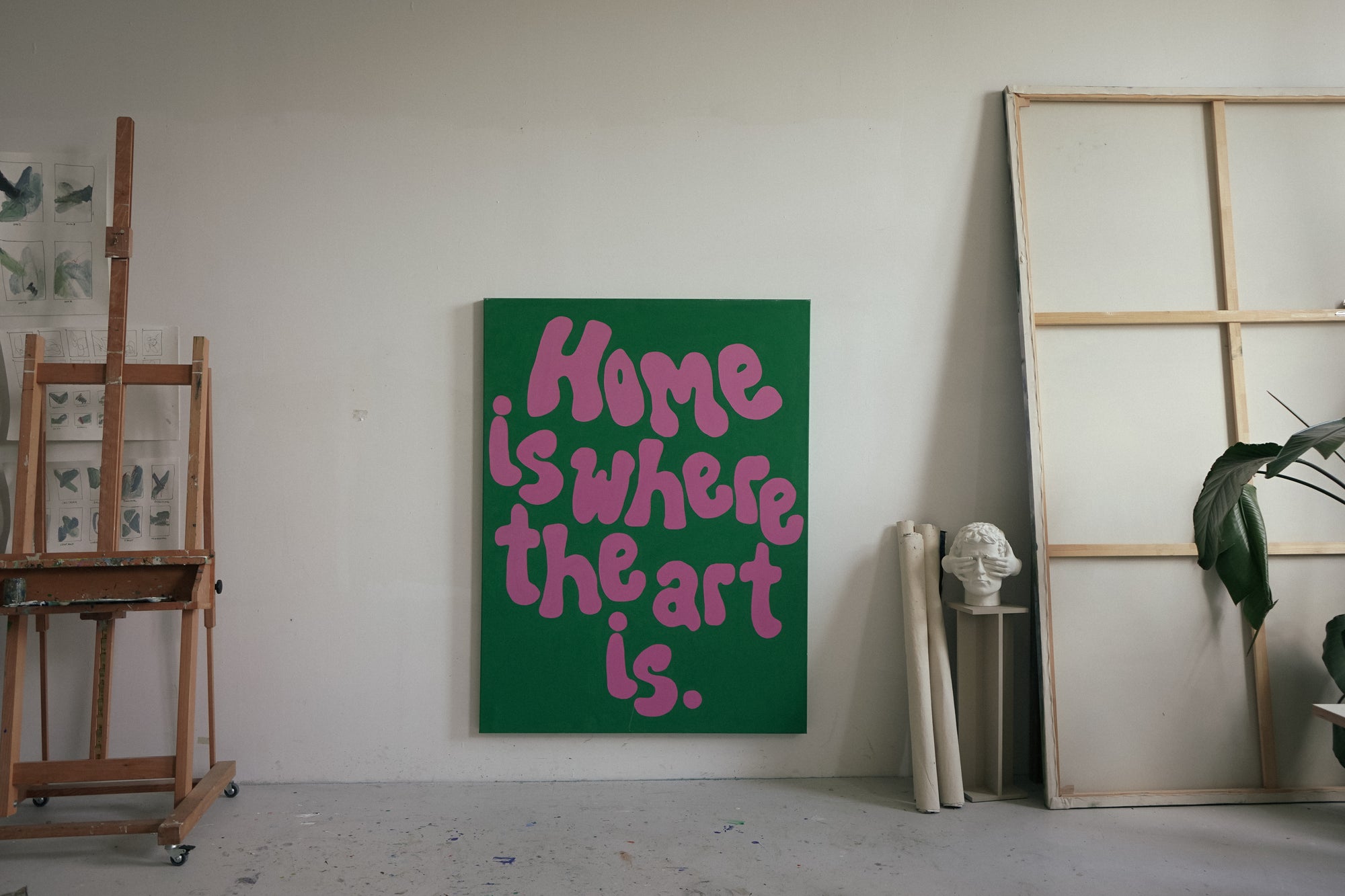Home is where the art is
