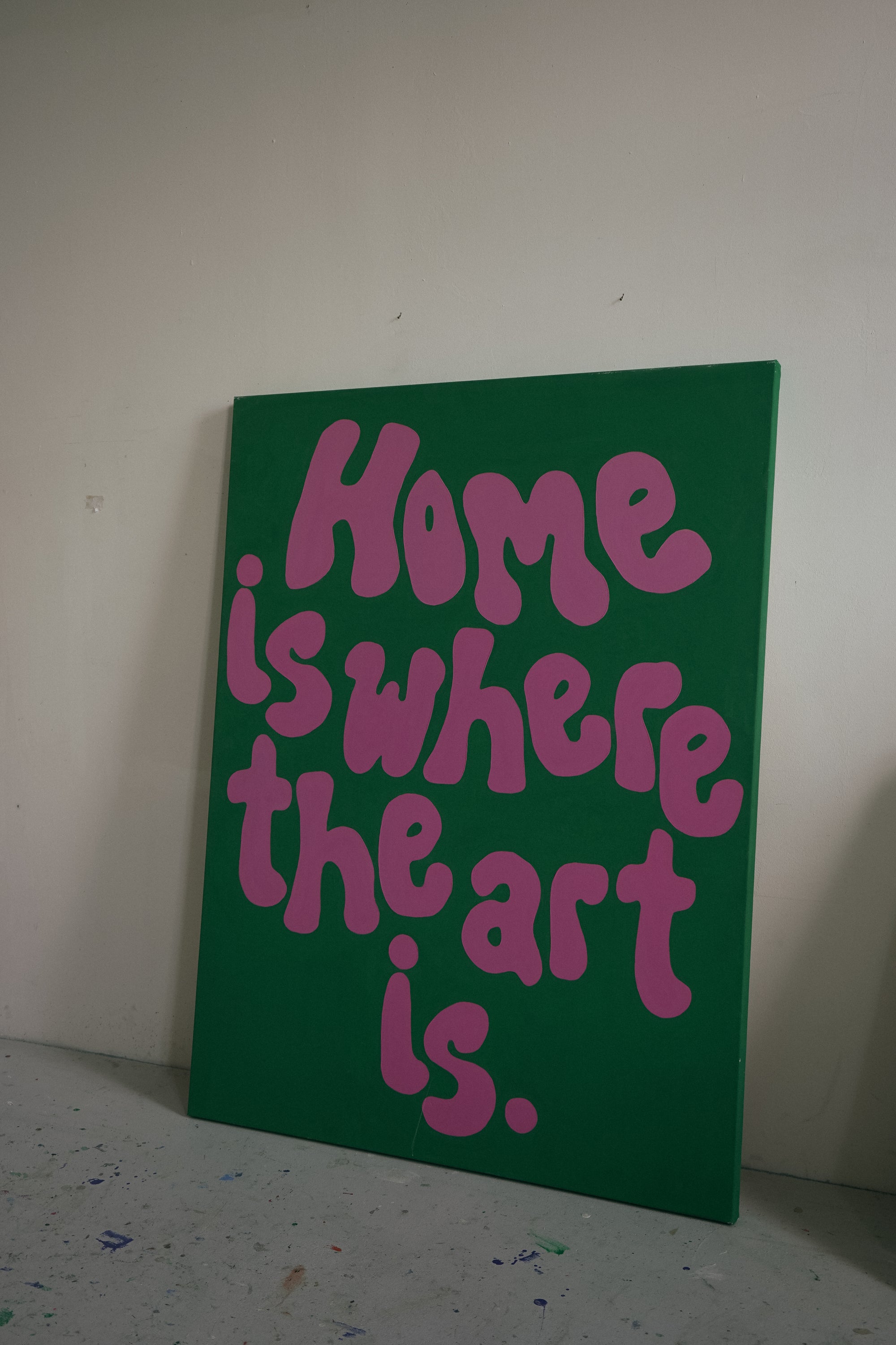 Home is where the art is