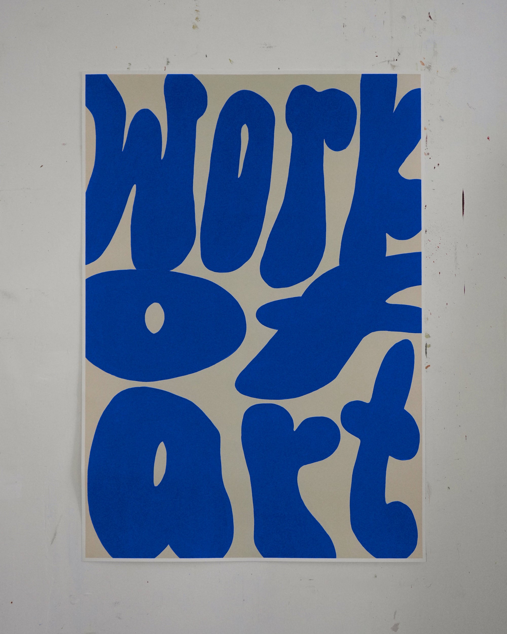 “Work of Art” Fine Art Print